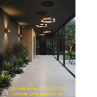 Top Light ZEN 600 E - schwarz matt