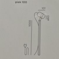 piek 100cm cool braun