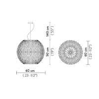 Charlotte Globe Suspension